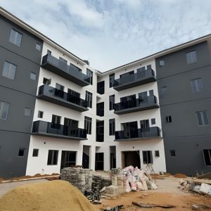 Block of 12 flats at Surulere